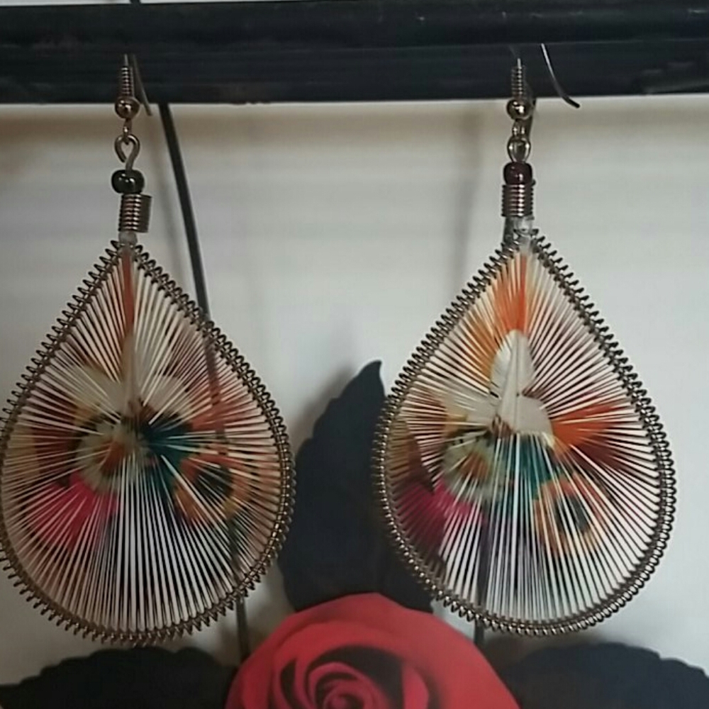 4/$20🎀 Drop Thread Earrings - Picture 4 of 4